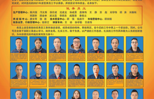 九球直播隆重召开2021年度优秀员工表彰大会